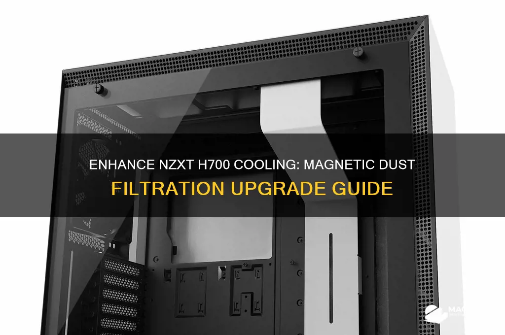 can i add magnetic dust filtration to nzxt h700