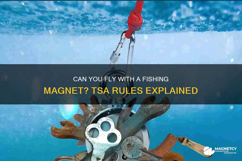 can i bring a fishing magnet on a plane