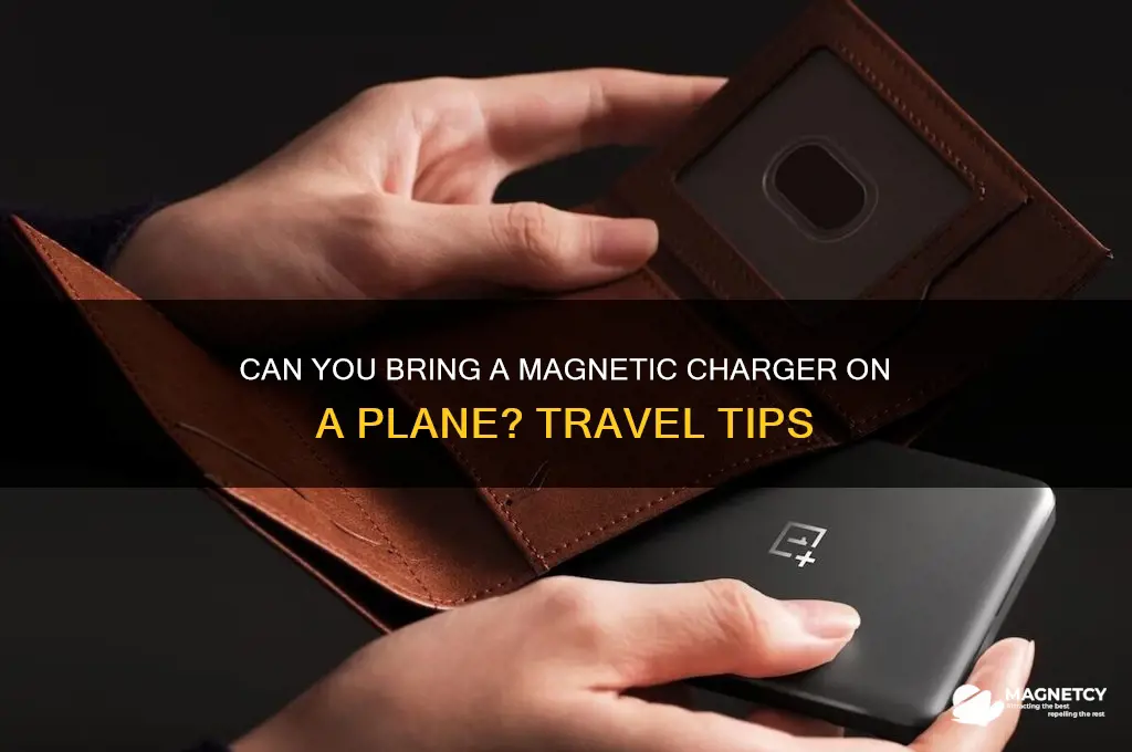 can i bring magnetic charger on plane
