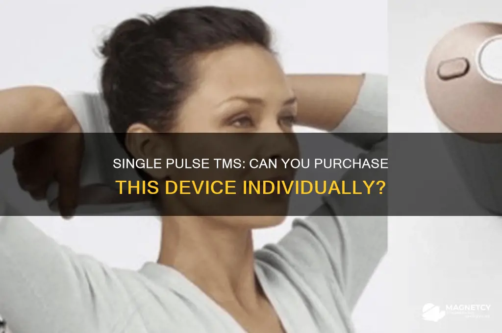 can i buy a single pulse transcranial magnetic