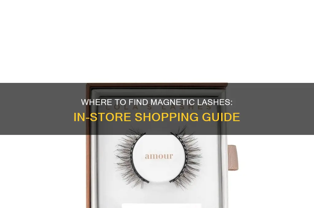 can i buy magnetic lashes in a store