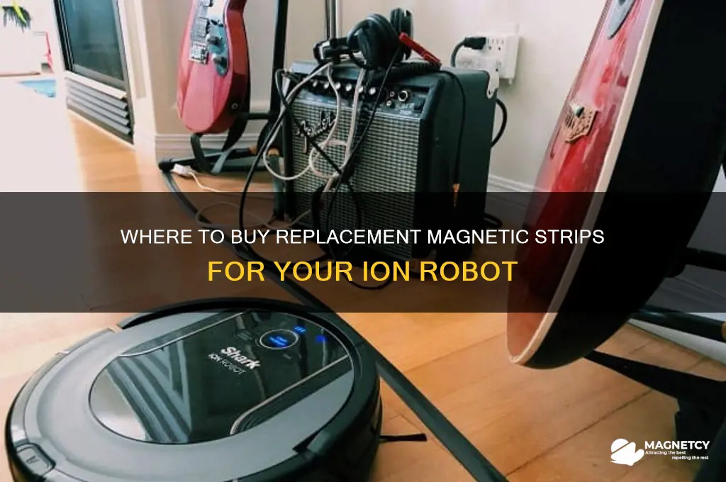 can i buy more magnetic strips for my ion robot