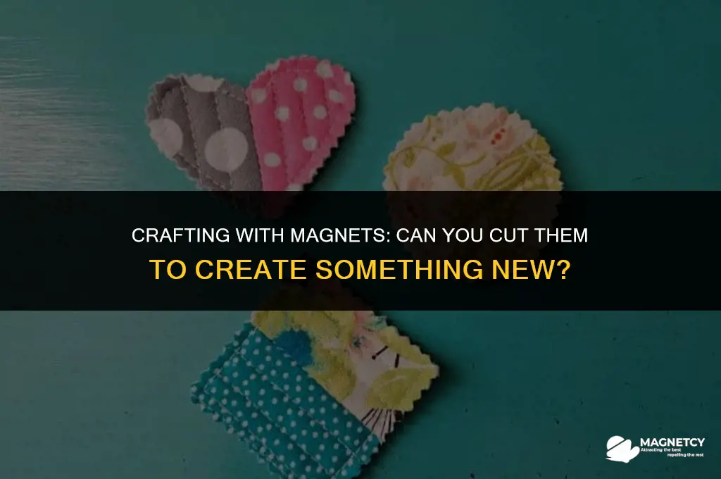 can i cut magnet to make something
