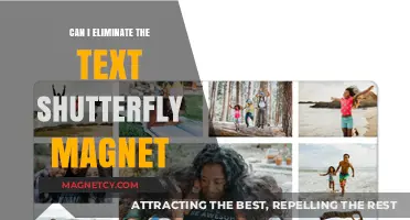 How to Remove Text from Shutterfly Magnets: A Simple Guide