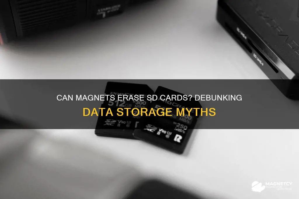 can i erase a sd with magnet