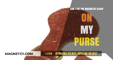 How to Repair a Broken Magnetic Clasp on Your Purse