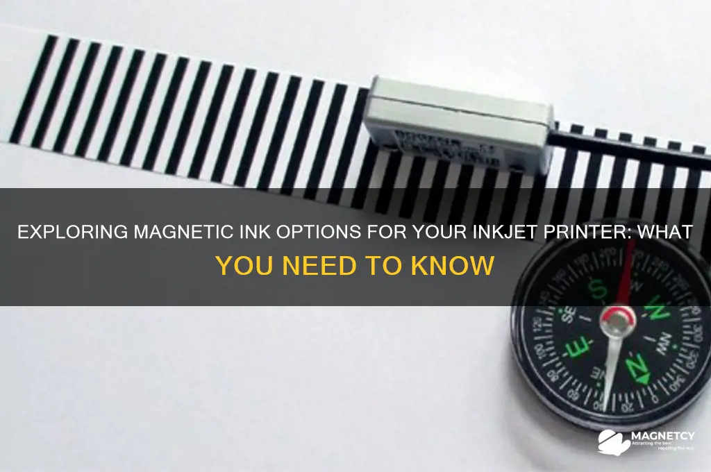 can i get magnetic ink for my inkjet