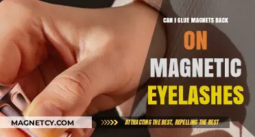 How to Safely Glue Magnets Back on Magnetic Eyelashes