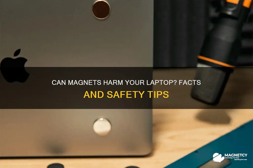 can i have magnets on my lapyop