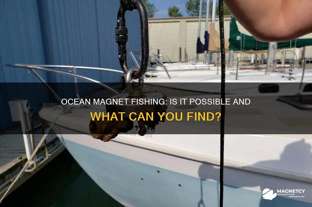 can i magnet fish in the ocean