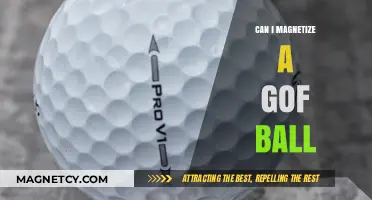 Magnetizing a Golf Ball: Possibilities, Methods, and Practical Applications
