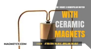 Exploring the Possibility of a Homopolar Motor with Ceramic Magnets