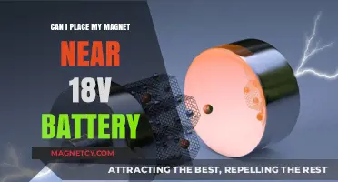 Magnet Near 18V Battery: Safe Placement or Potential Hazard?