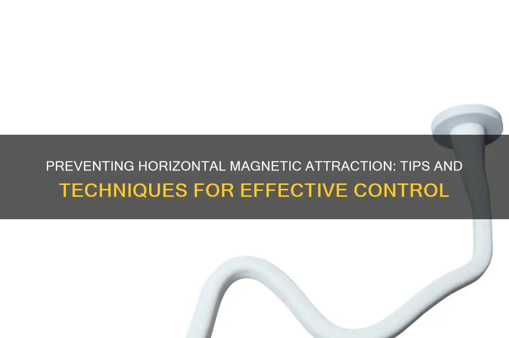 can i prevent magnets from attracting horizontally