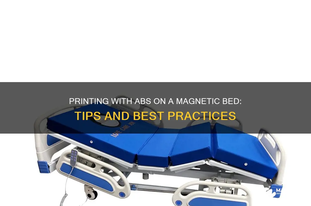 can i print with abs on a magnetic bed