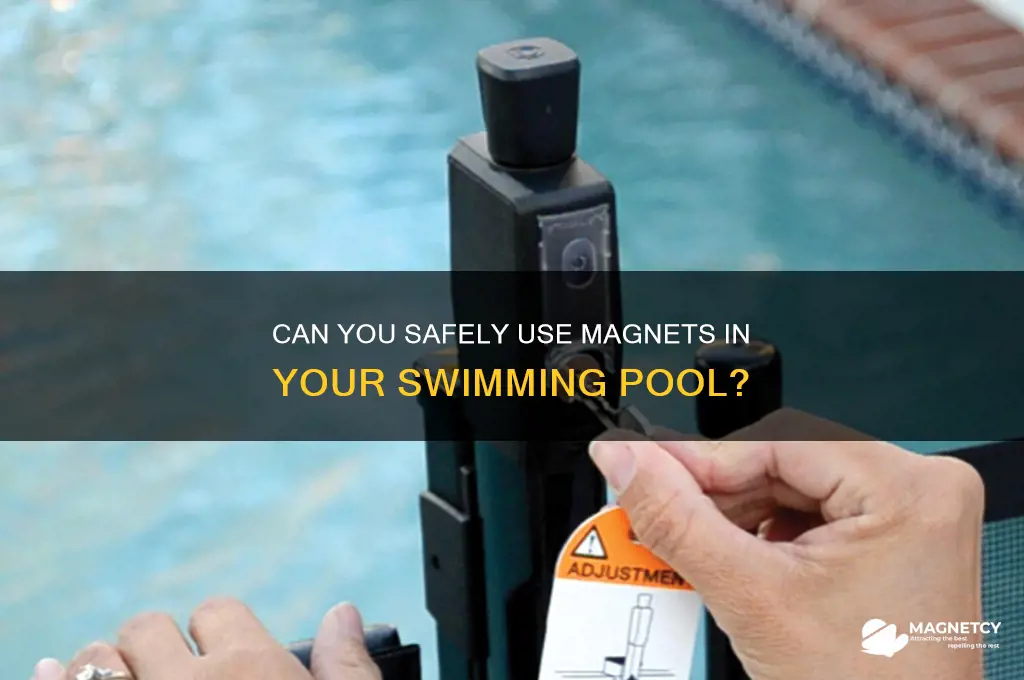 can i put a magnet in my pool