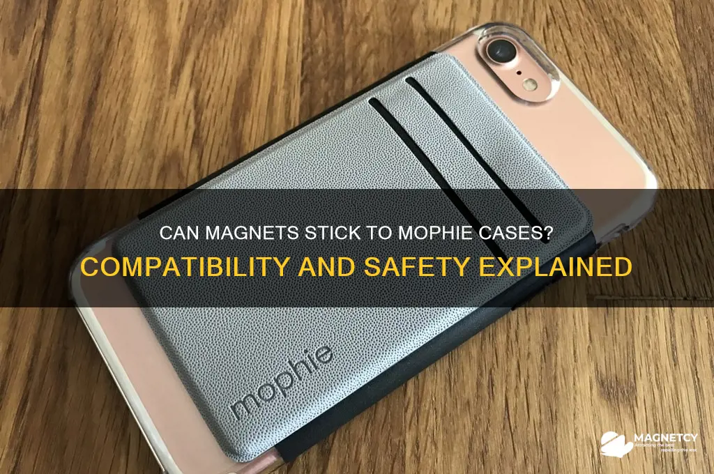 can i put a magnet on a mophie case