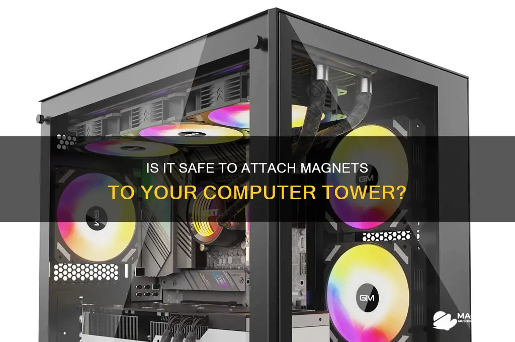 can i put a magnet on my computer tower