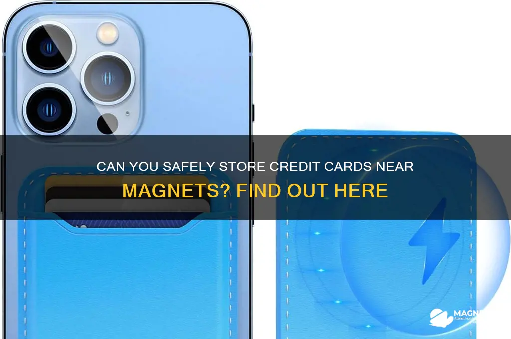 can i put credit card with magnet