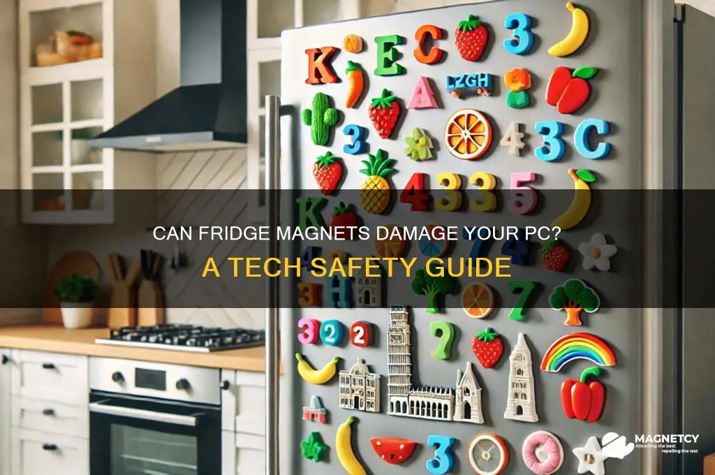 can i put fridge magnets on my pc