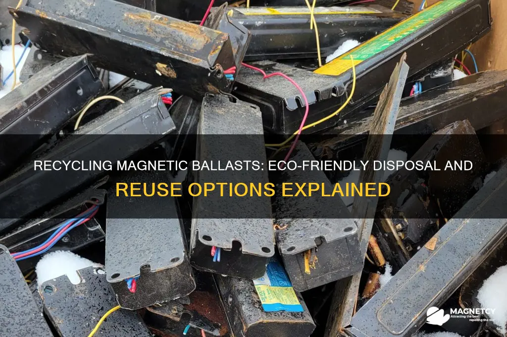 can i recycling magnetic ballasts