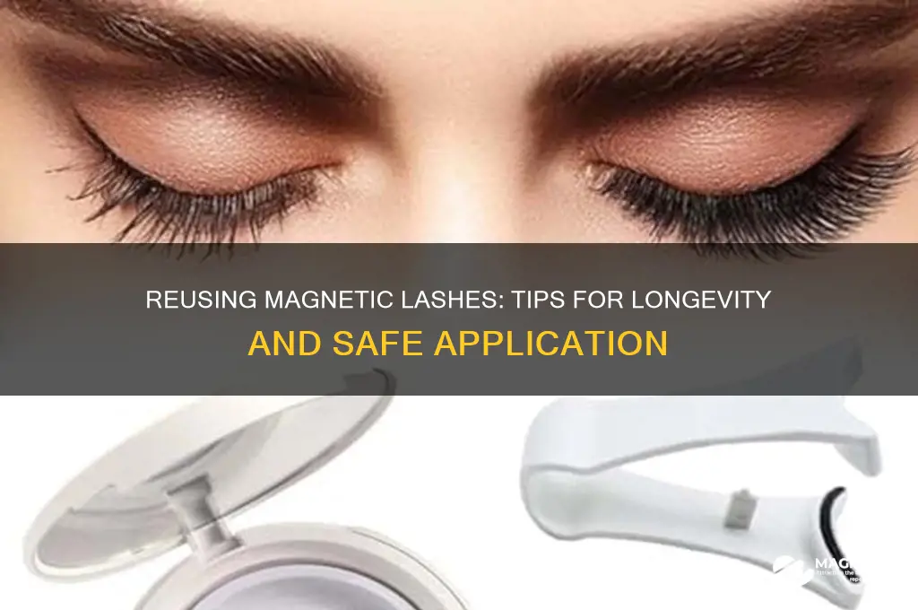 can i reuse magnetic lashes