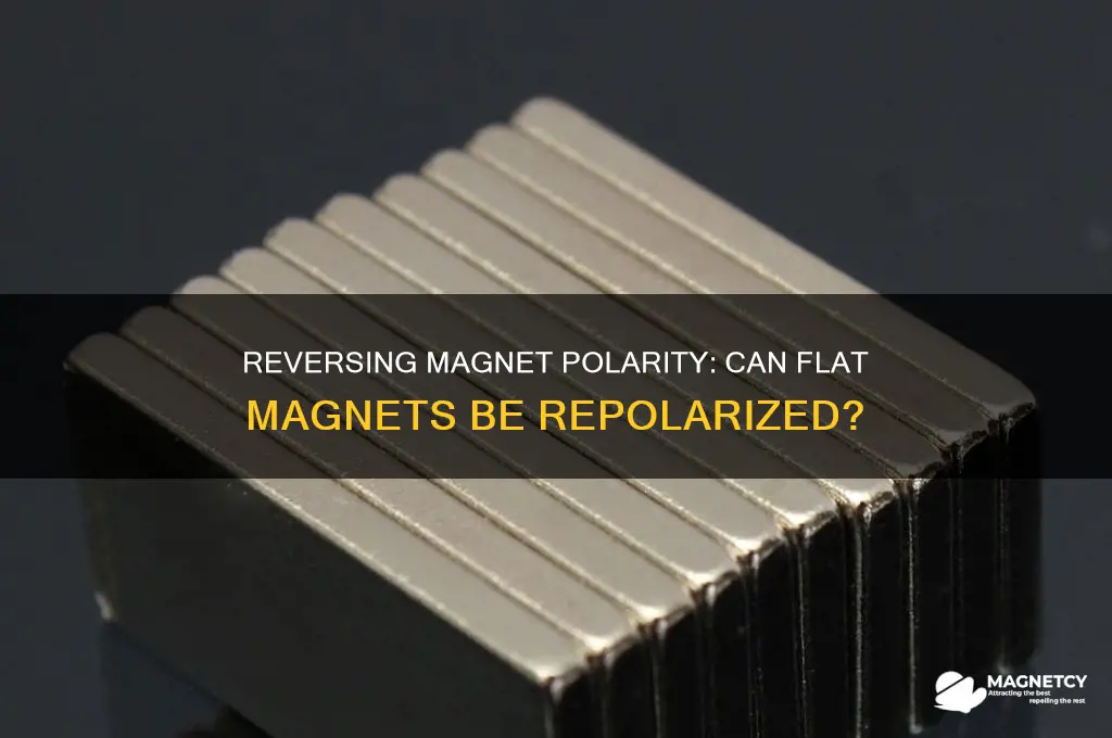 can i reverse the polarity of a flat magnet