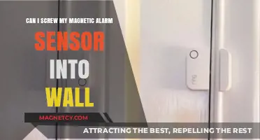 Screwing Magnetic Alarm Sensors into Walls: Best Practices and Tips