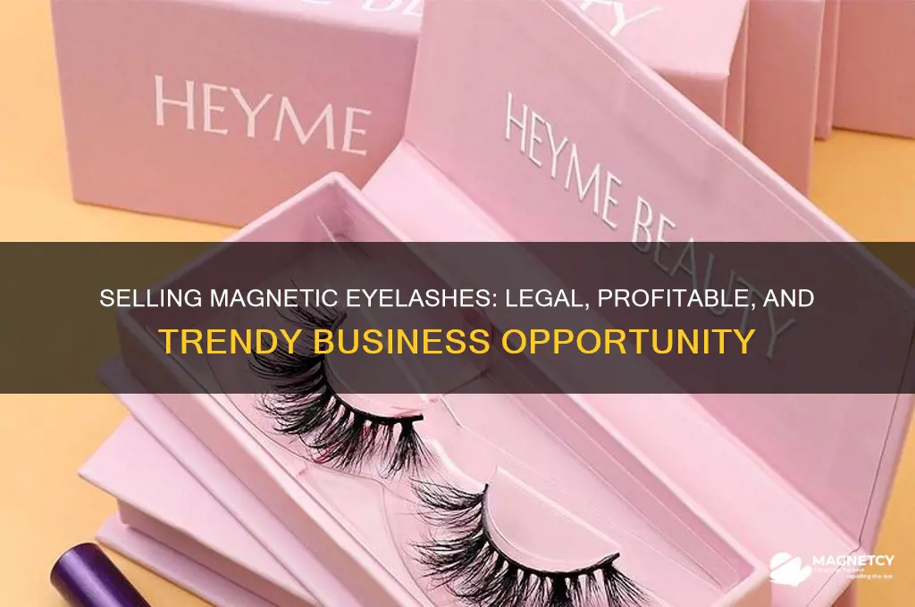 can i sell magnetic eyelashes