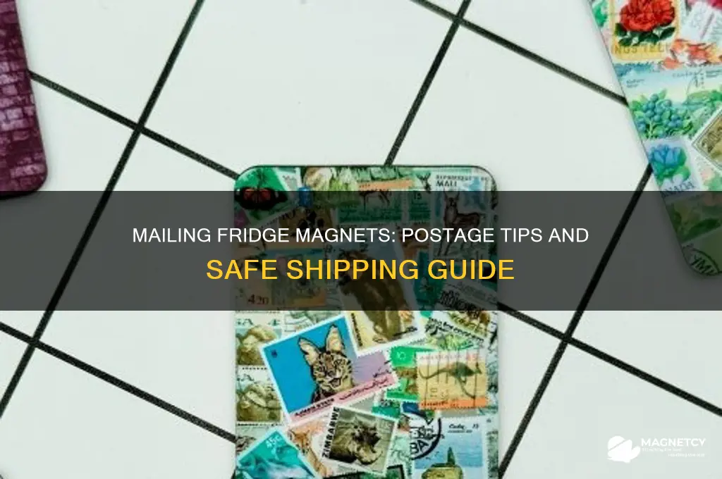 can i send a fridge magnet through the post