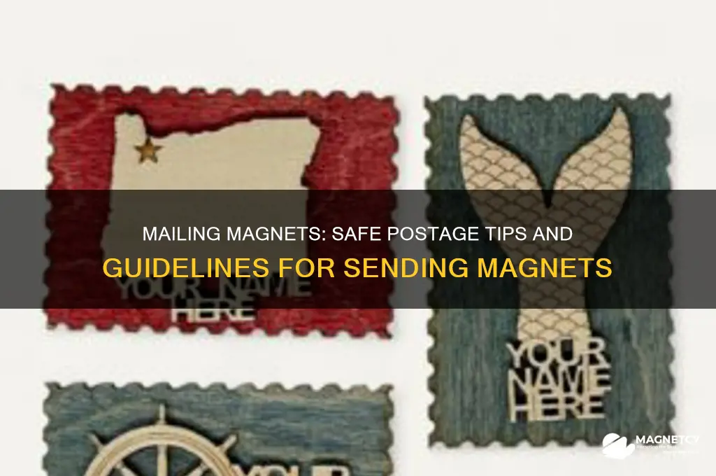 can i send magnets in the post