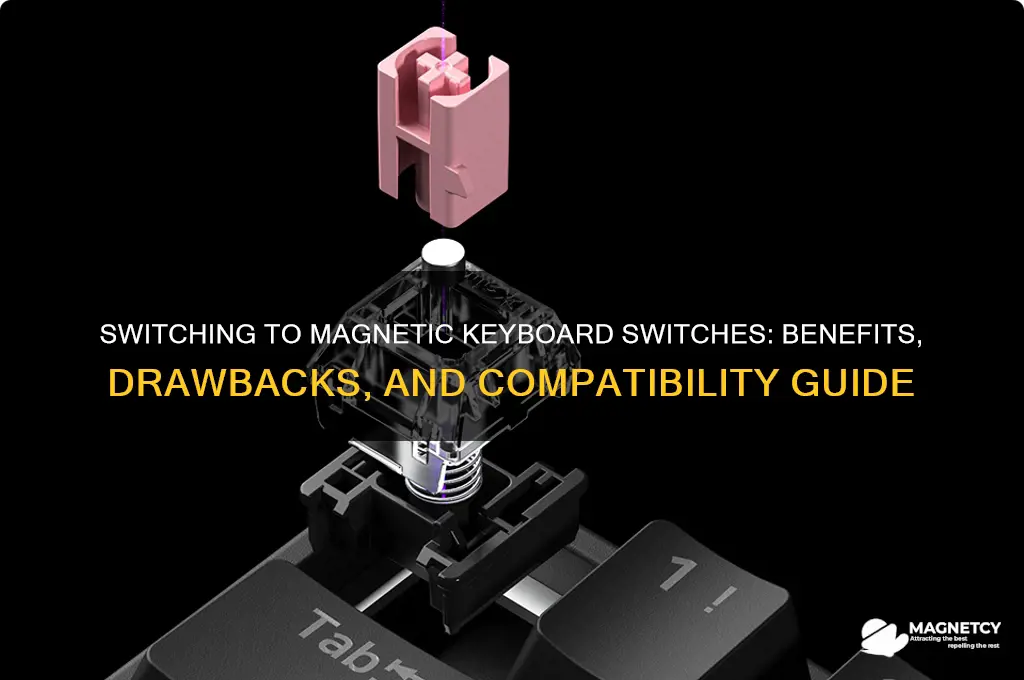 can i swtich to magnetic keyboard switches