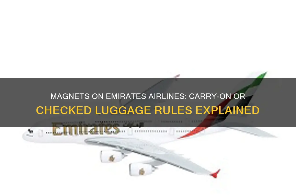 can i take magnets in emirates airlines