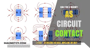 Using Magnets as Circuit Contacts: Feasibility, Safety, and Practical Applications