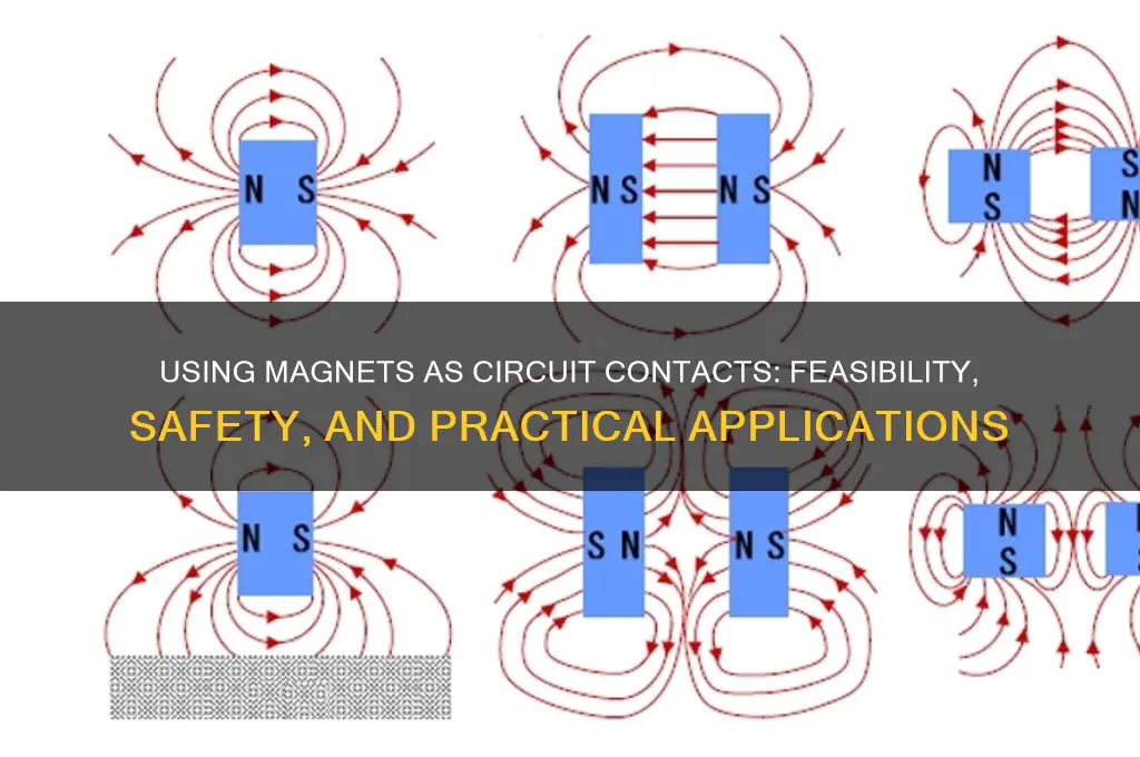 can i use a magnet as circuit contact