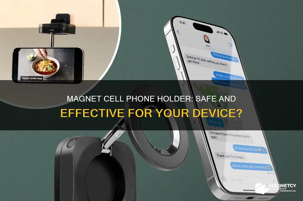 can i use a magnet cell phone holder