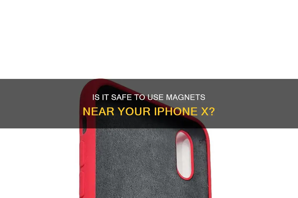 can i use a magnet on my iphone x