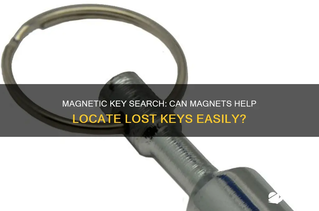 can i use a magnet to find keys