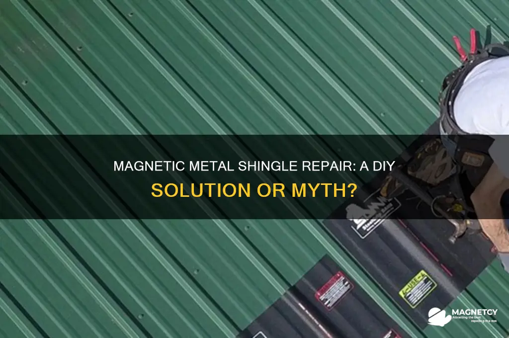 can i use a magnet to repair metal shingles