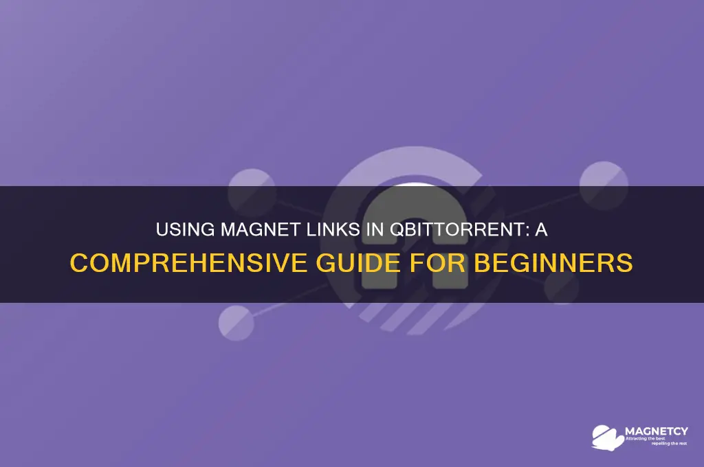 can i use magnet links in qbittorrent