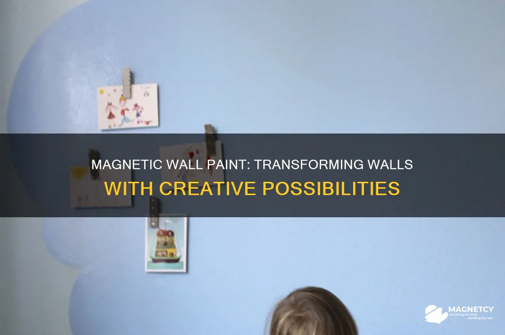 can i use magnet paint on walls