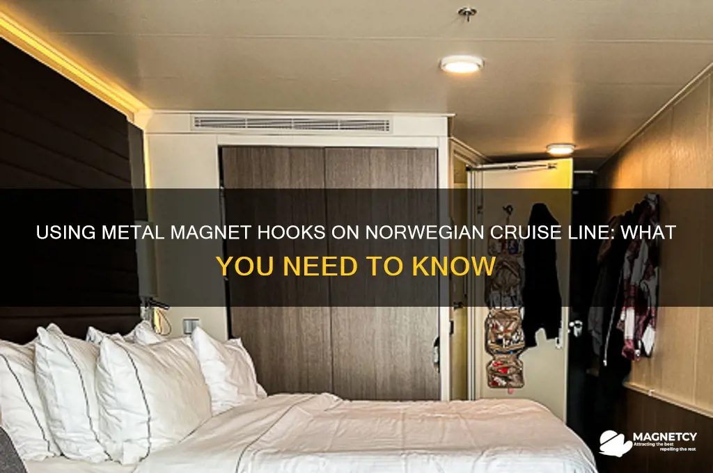 can i use metal magnet hooks on norweigen cruise line