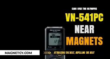 Olympus VN-541PC and Magnets: Safe to Use Nearby?