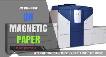 Exploring iGen 4's Capability to Print on Magnetic Paper