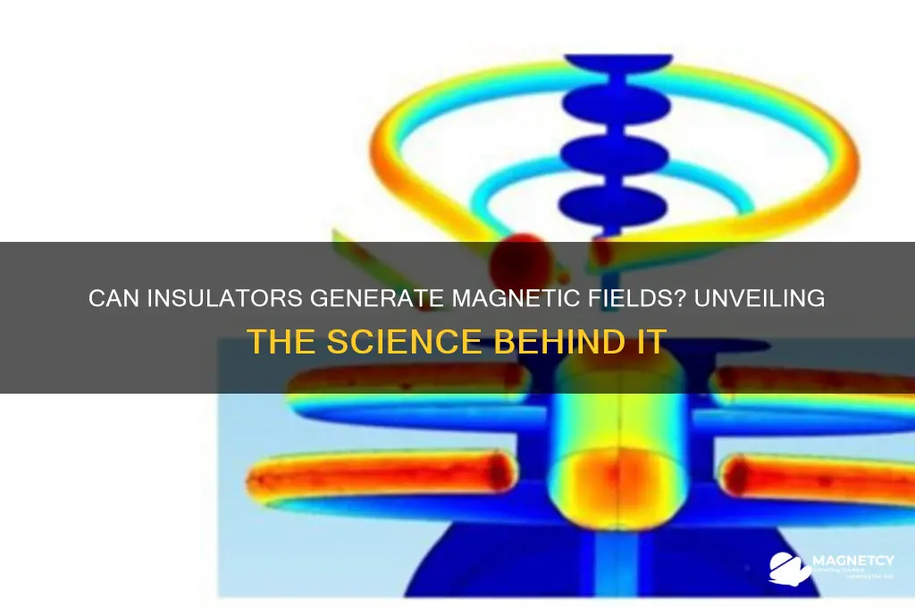can insulators produce magnetic field