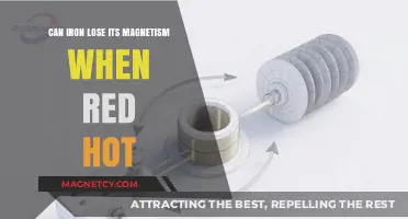 Red-Hot Iron: Does Extreme Heat Demagnetize Its Magnetic Properties?