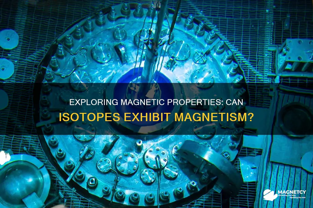 can isotopes be magnetic