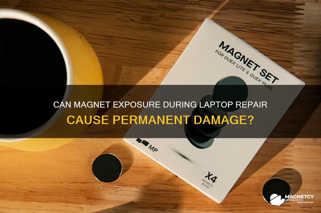 can laptop repair magnet damage