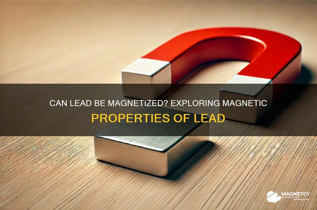 can lead be picked up by a magnet