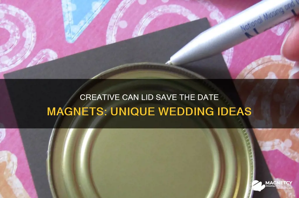 can lid save the date magnets